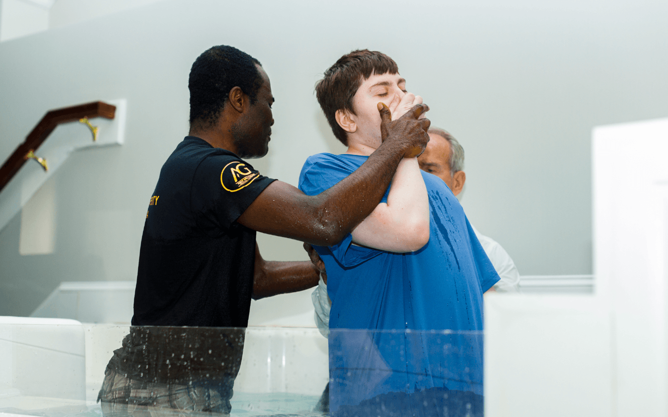 Baptism ceremony